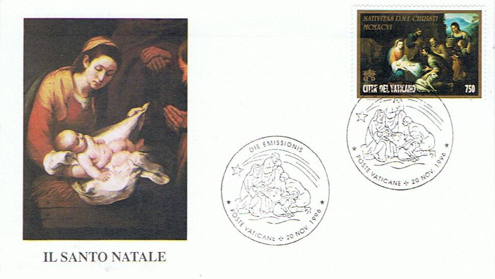 SCV 1996 - 1062 Serie cpl. 1 val. - Natale , Nativit