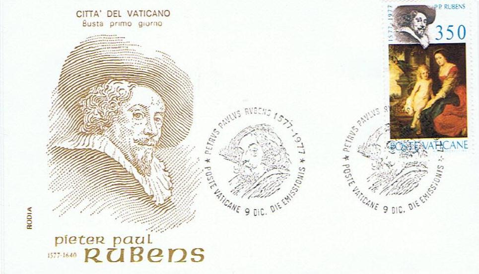 SCV 1977 - 632 - 4 centenario della nascita di Pier Paolo Rubens . 350