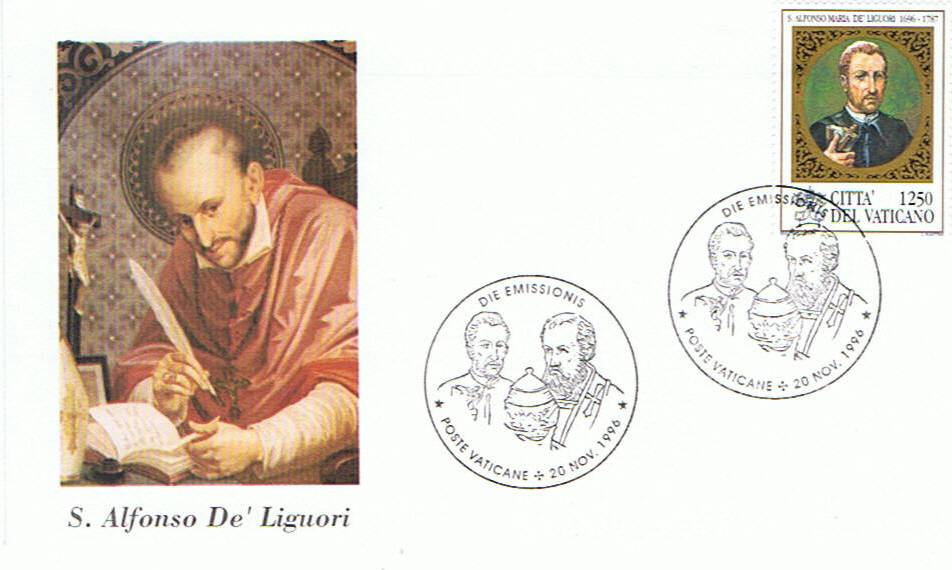 SCV 1996 - 1063 Serie cpl. 2 val. - S.Celestino V e S.Alfonso Maria de Liguori