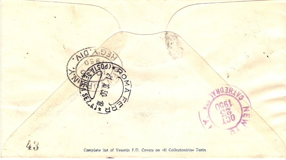 TrA 1950 - FDC - 89 S15 Serie completa 17 val. - Italia al lavoro