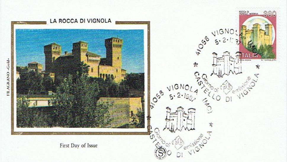 IT1805 - 05/02/1987 - 1v - Castelli dItalia - Castello di Vignola, a Modena  380