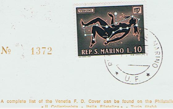 RSM 1970 - 794 S150 Serie cpl. 12 val. - Segni zodiacali