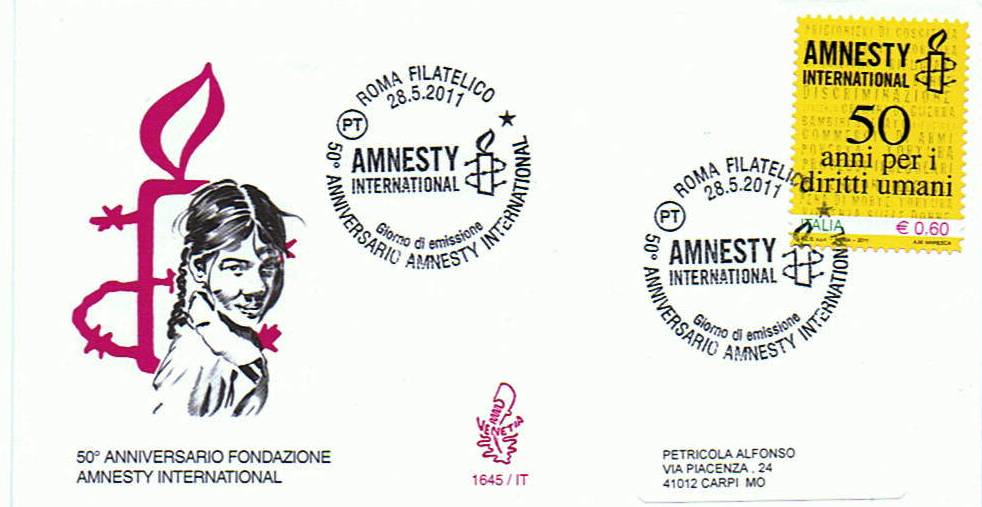 IT3288 - 28/05/2011 - CAB1392 - 1v - Amnesty international - Logo 