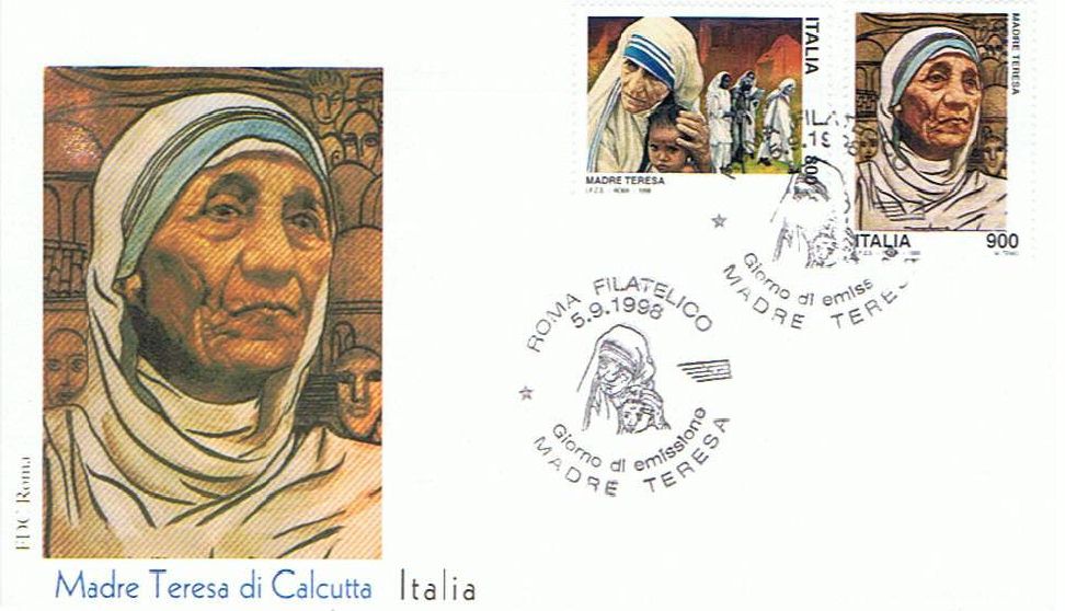 IT2402 - 05/09/1998 - 2v - Madre Teresa di Calcutta