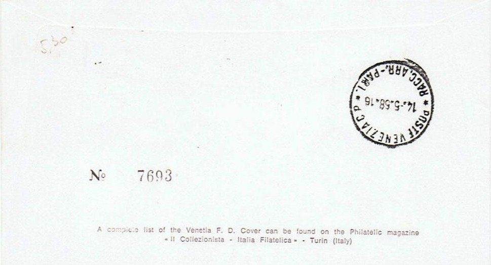 IT1082 - 11/03/1968 - 2v - Siracusana fluorescente - Serie Ordinaria